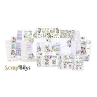ScrapBoys Lavender Love Double Sided Die Cut Elements (47pcs) (SB-LALO-12)